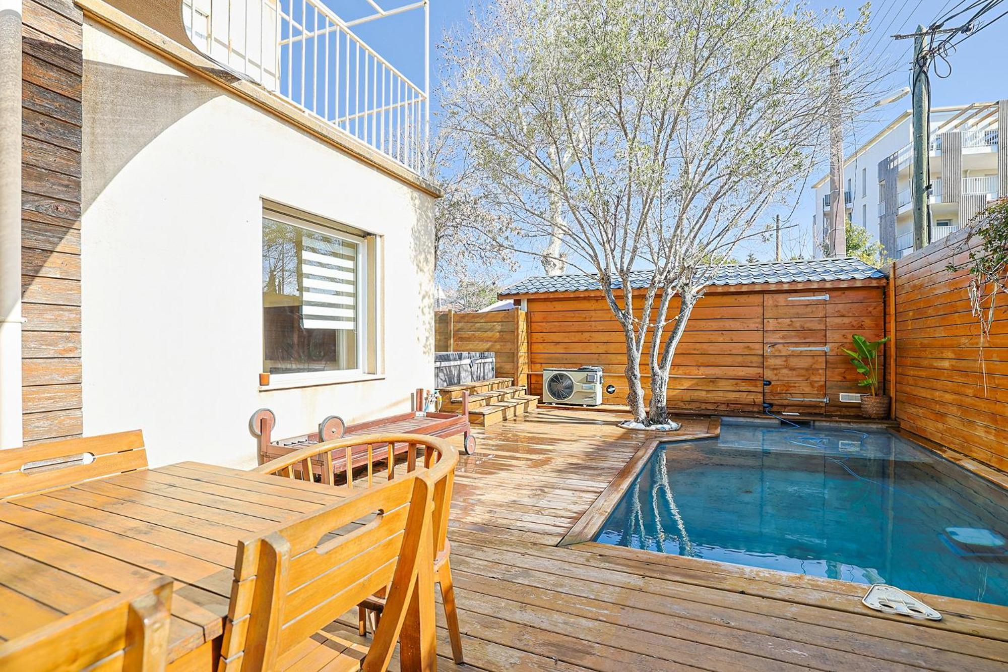 Villa Maison Avec Piscine Et Jacuzzi Proche Des Plages *
